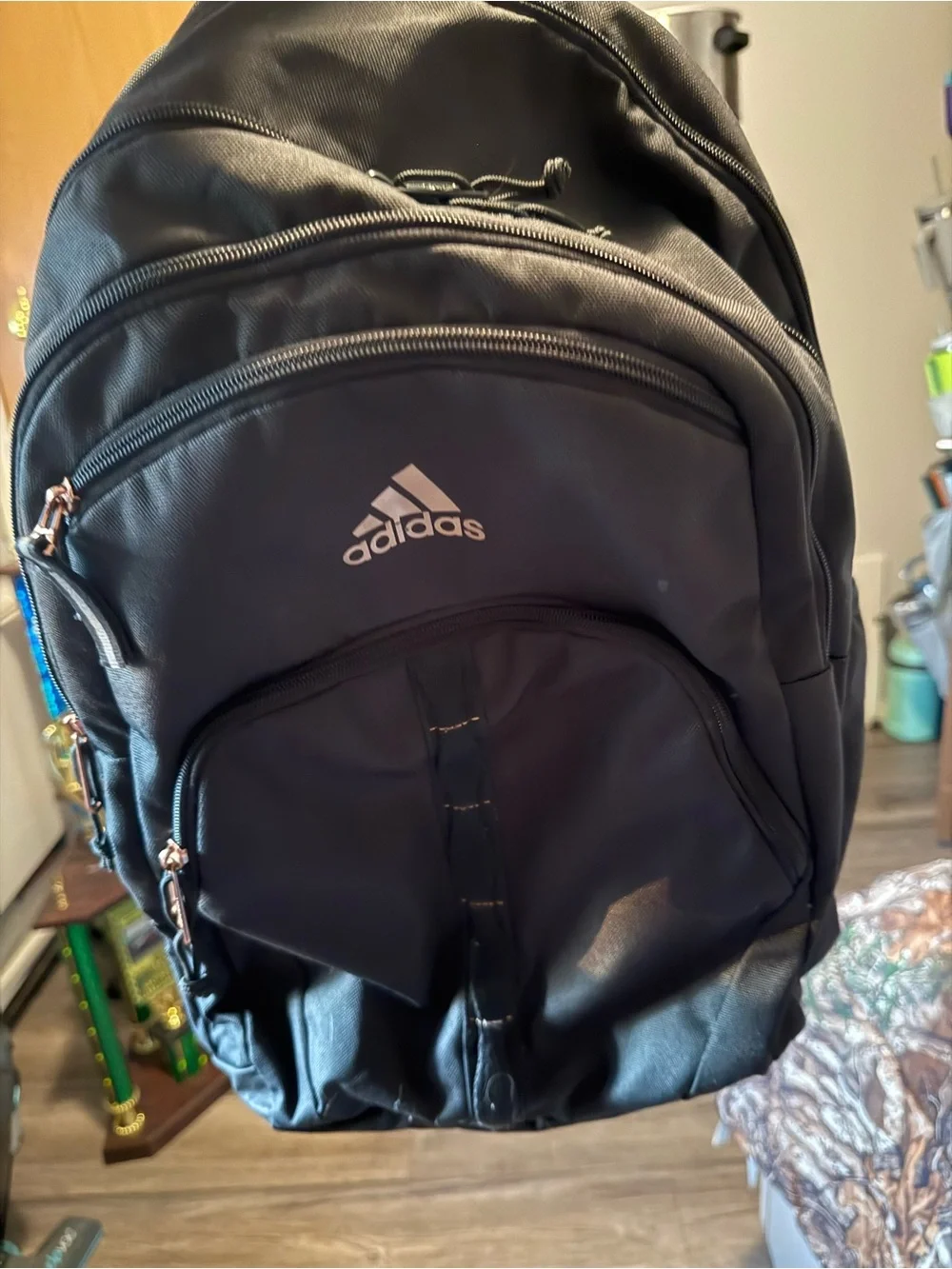 adidas Black Men's Multi-Compartment Backpack